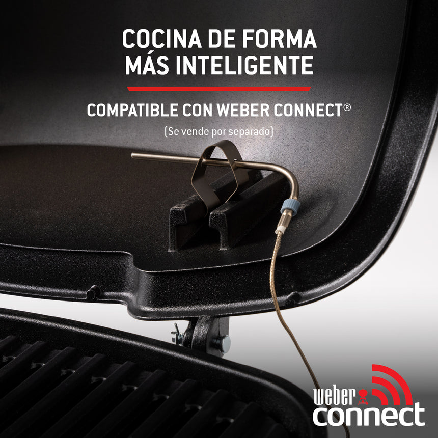 Churrasqueira a gás Weber Q 3200N+ com carrinho premium
