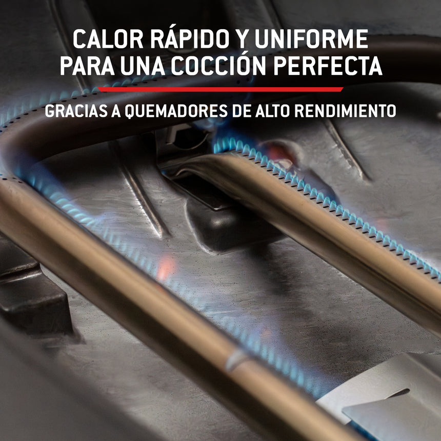 Churrasqueira a gás Weber Q 3200N+ com carrinho premium