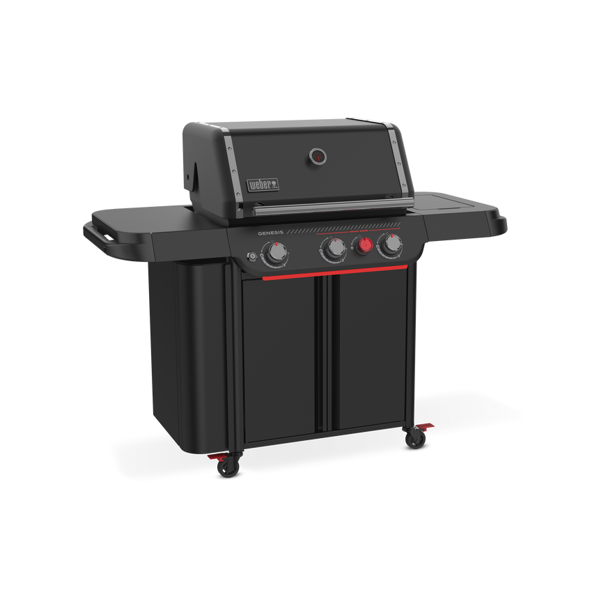 Barbacoa de gas Weber Genesis E-330WR Stealth + asador