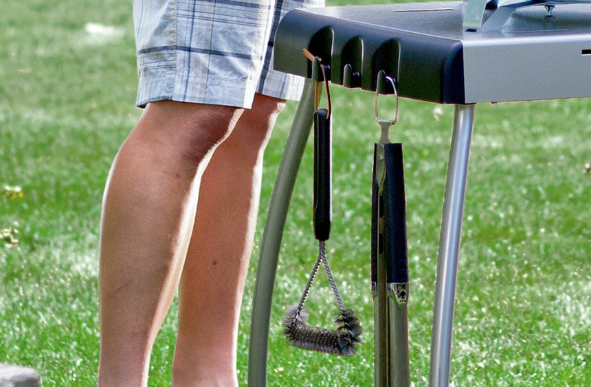 Cepillo en T Weber pequeño 30 cm, cedras metálicas