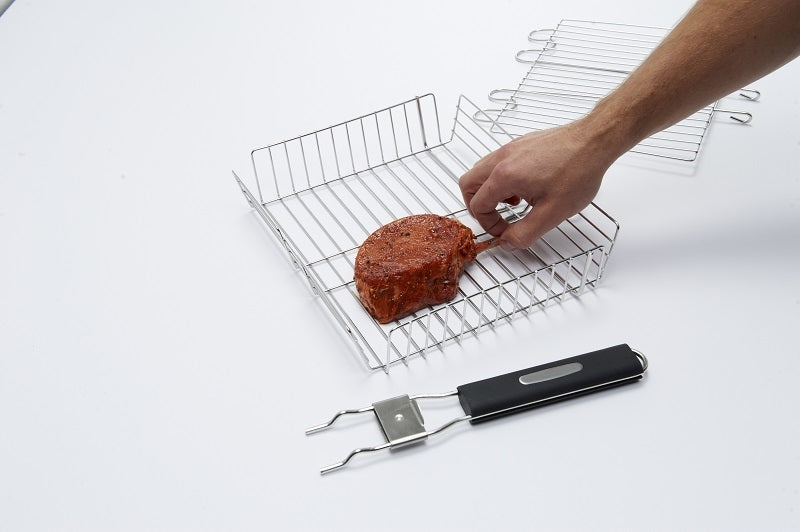 Parrilla cesta con el mango desmontable Broil King®