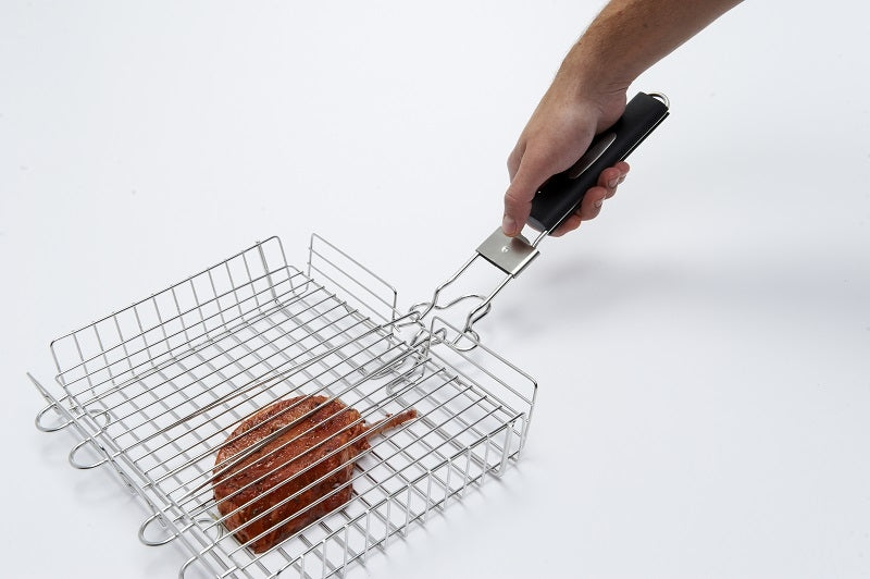 Parrilla cesta con el mango desmontable Broil King®