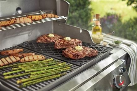 Parrilla para marcar la carne para Genesis II de 4 y 6 quemadores