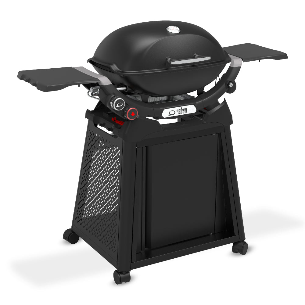 Weber Q 2800N+ barbecue with premium cart