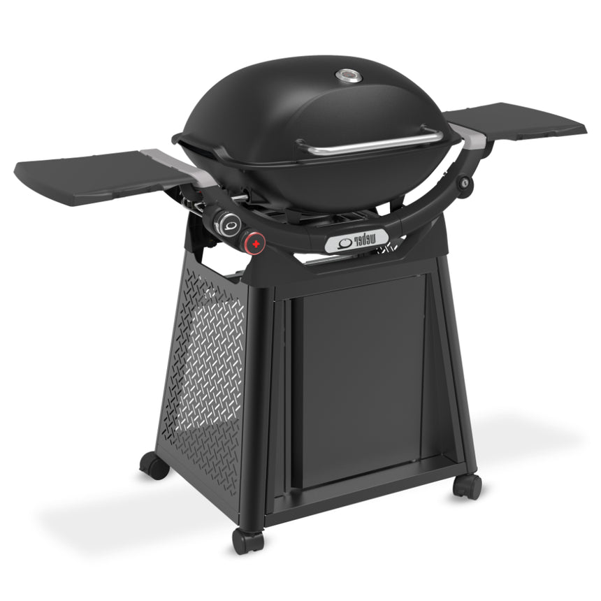 Weber Q 3200N+ barbecue with premium cart