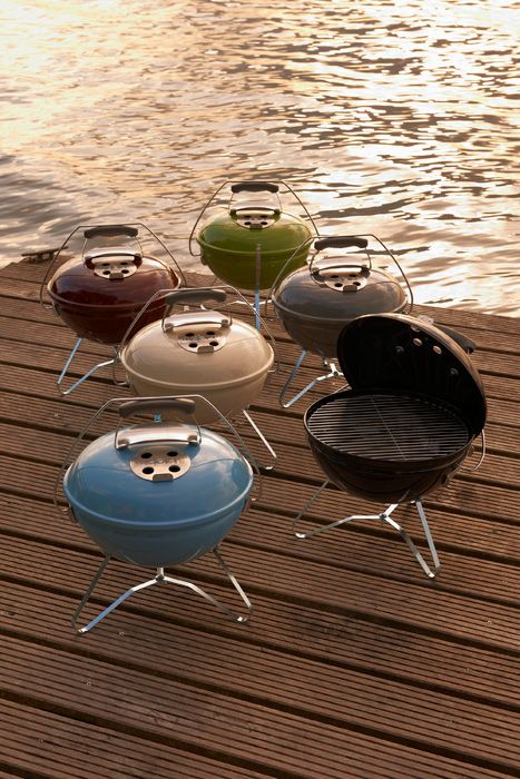 Barbacoa Weber® Smokey Joe Premium Ø 37cm Ivory White