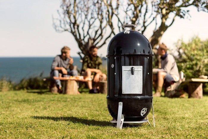 Ahumador Weber Smokey Mountain Cooker Ø 47 cm Black + FUNDA PREMIUM