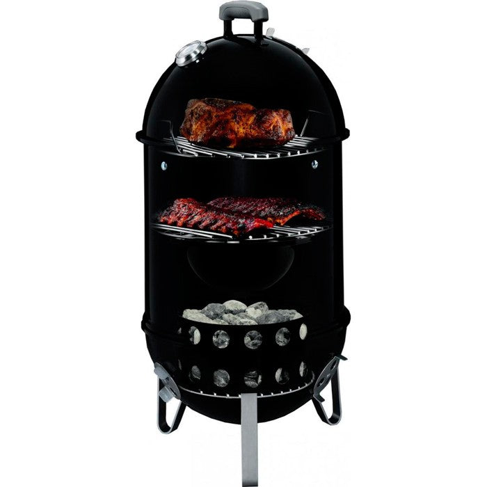 Ahumador Weber Smokey Mountain Cooker Ø 57 cm Black + FUNDA PREMIUM