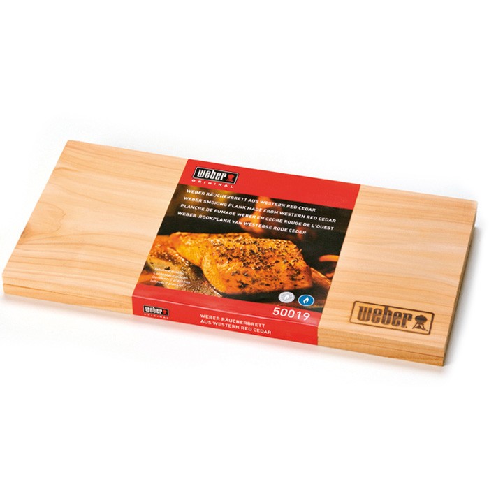 Bandejas de cedro para ahumar Weber (set de 2)