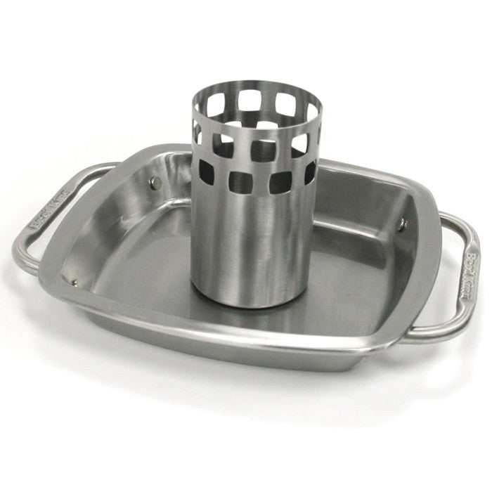 Rustidor para pollo con base de acero inoxidable Broil King®