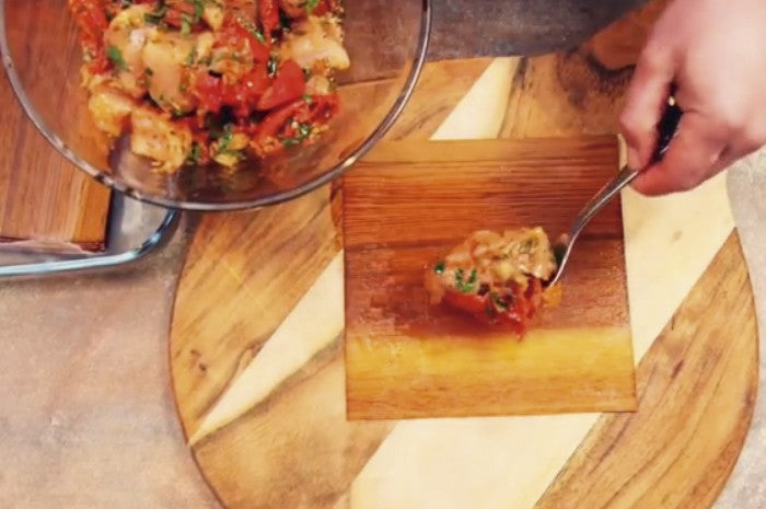 Wraps de madera de cerezo Weber