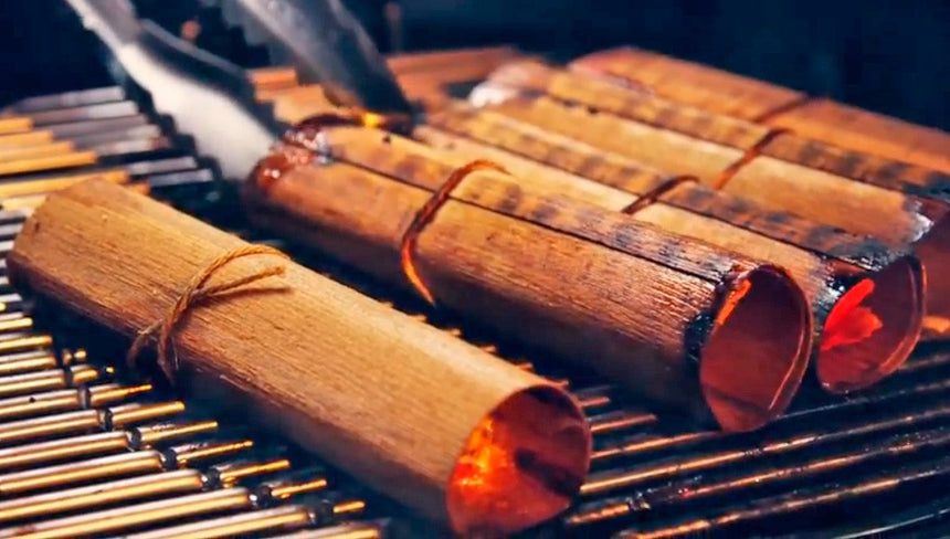 Wraps de madera de cerezo Weber