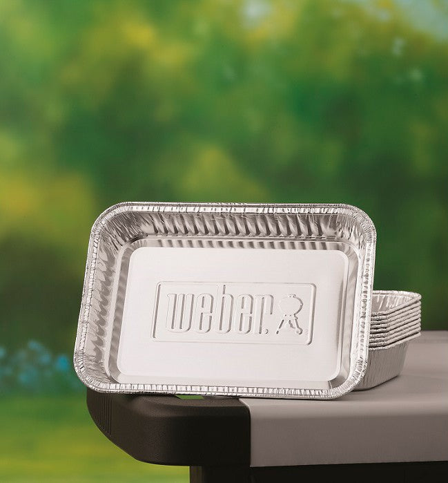 Bandejas de aluminio pequeñas Weber