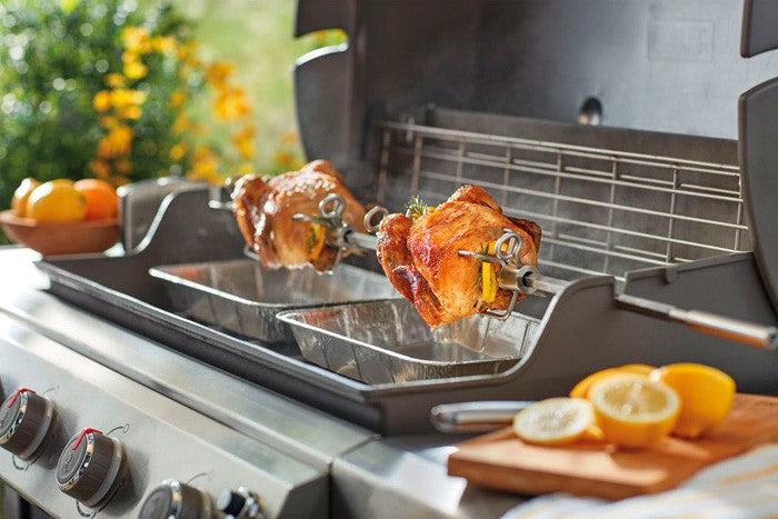 Asador giratorio Weber® para Genesis II 4 y 6 Quemadores