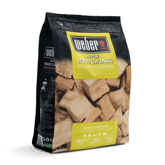 Grandes trozos de madera para ahumar - Manzana