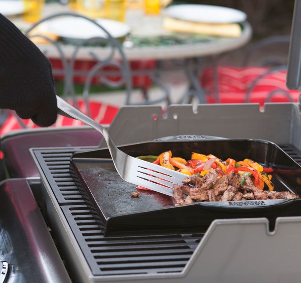 Plancha universal de hierro colado vitrificado Weber®