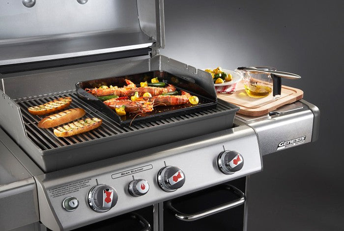 Plancha universal de hierro colado vitrificado Weber®