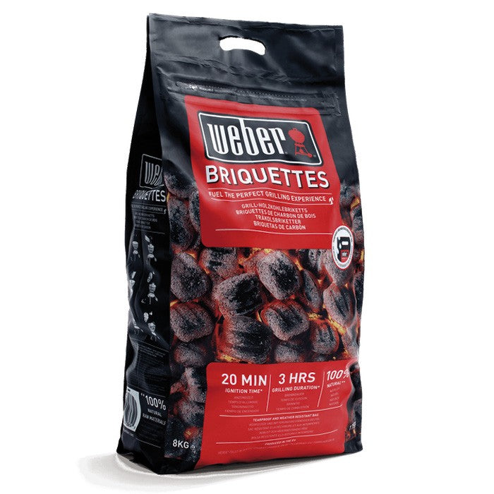 Saco de 8 Kg de briquetas de carbón