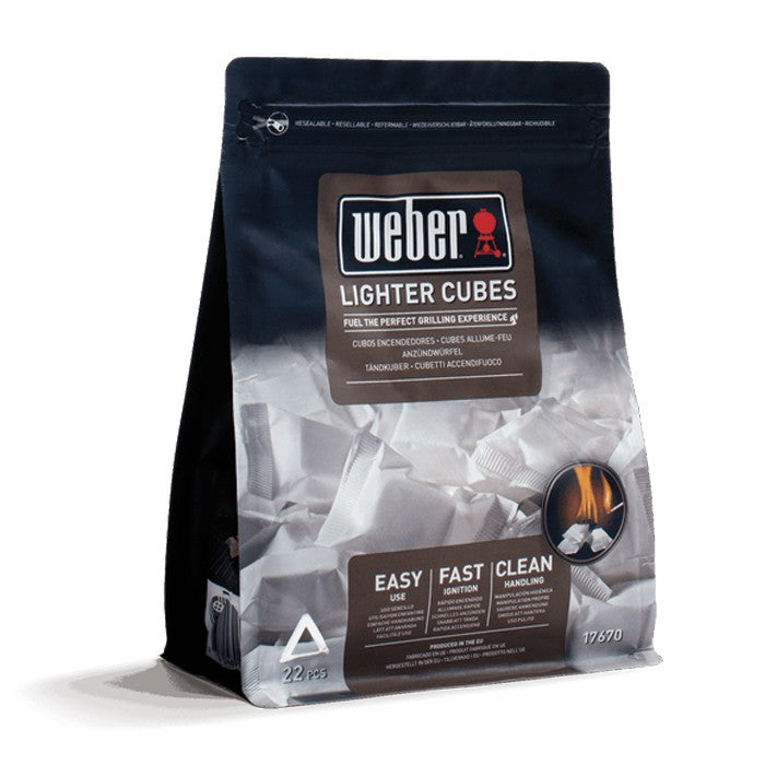 Pack de 22 pastillas de encendido blancas Weber