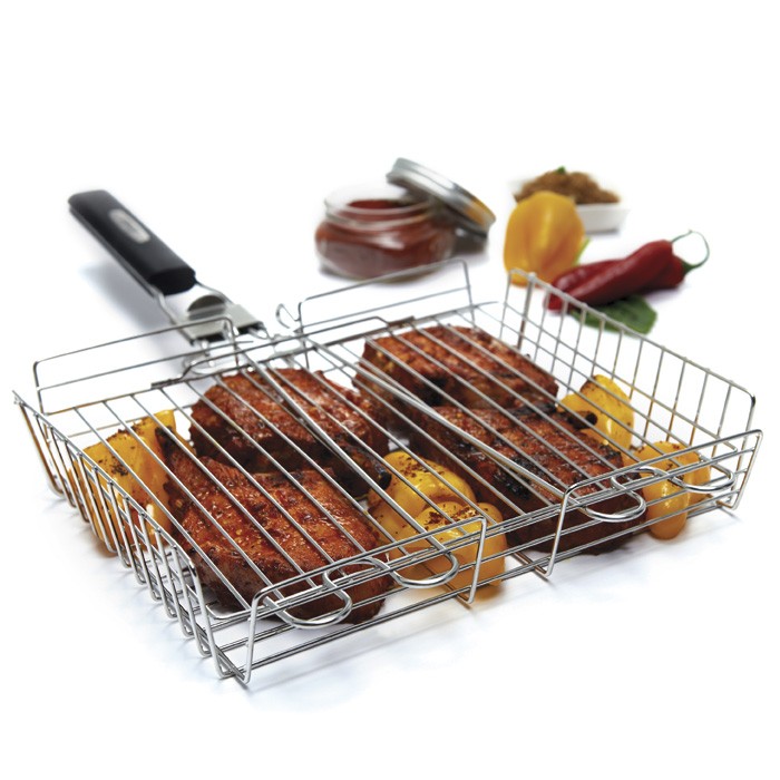 Parrilla cesta con el mango desmontable Broil King®