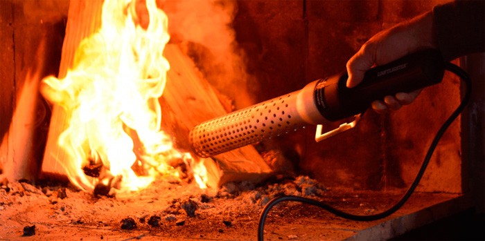 Looftlighter, encendedor para barbacoas y chimeneas