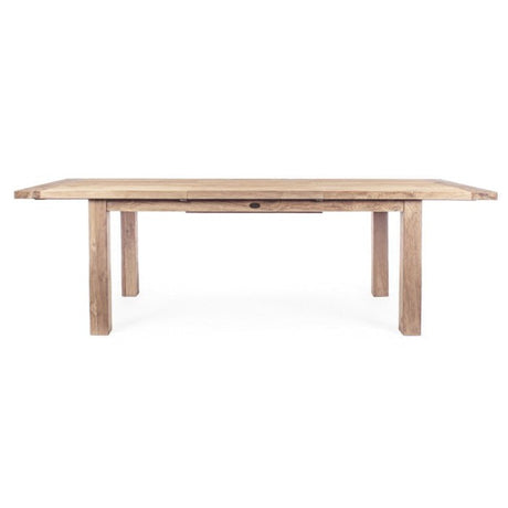 Mesa extensible Bounty 180-250x100, teca reciclada