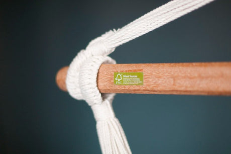 Silla colgante de algodón Basic Orquídea, color Purple