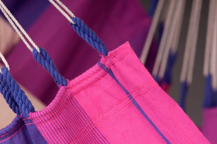 Silla colgante de algodón Basic Orquídea, color Purple