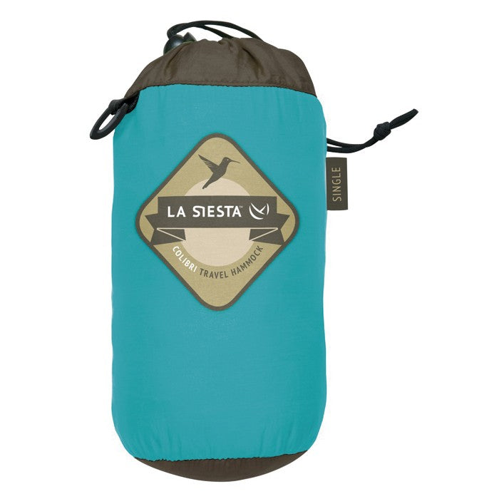 Hamaca de viaje individual Colibrí, color Turquoise