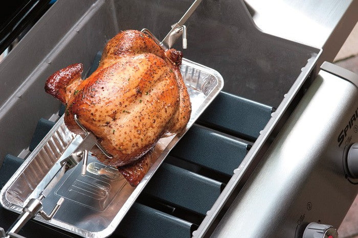 Asador giratorio Weber® para Spirit II de 2 y 3 quemadores