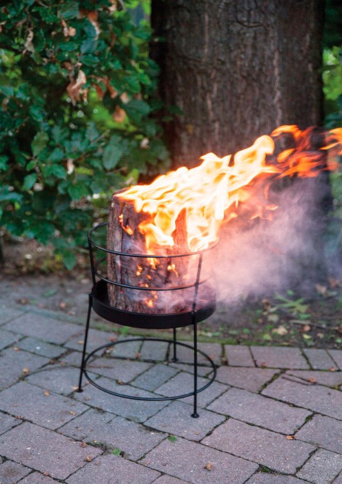 Brasero para torchas suecas