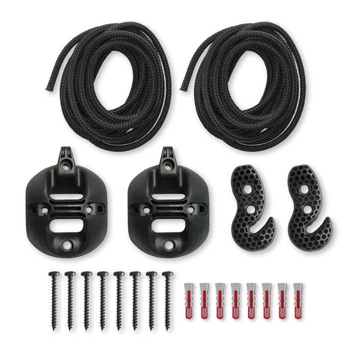 Set sujeción universal para hamacas Casamount Black