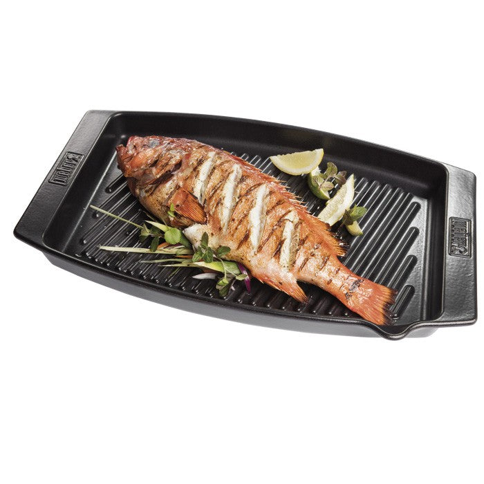 Bandeja para asar de cerámica Weber 47 x 28 cm