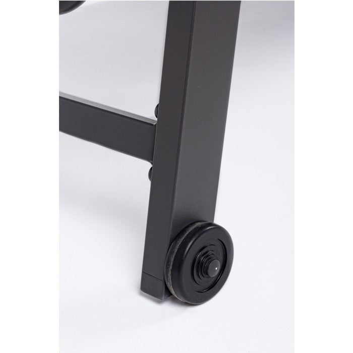 Tumbona alta Hilde con ruedas, color antracita