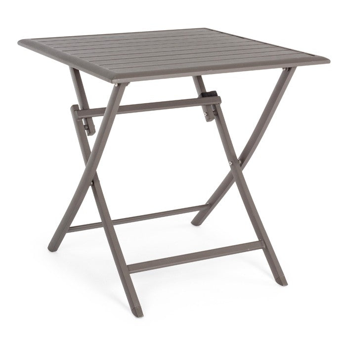 Conjunto Elin mesa 70x70 + 2 sillas, color choco