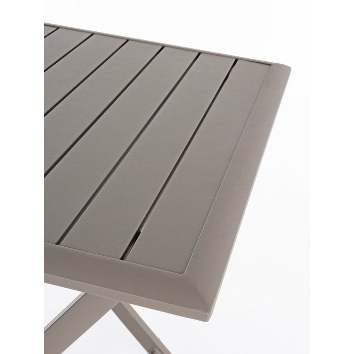 Conjunto Elin mesa 70x70 + 2 sillas, color choco