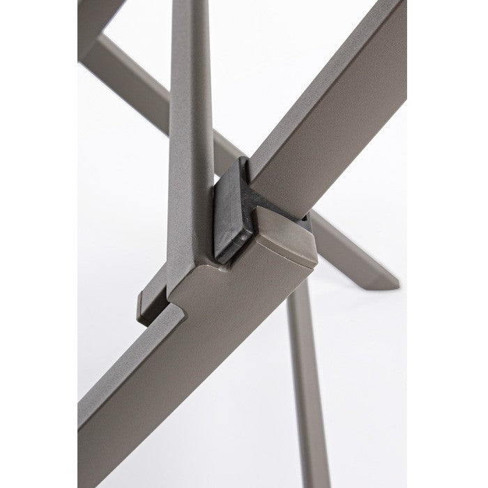 Conjunto Elin mesa 70x70 + 2 sillas, color choco