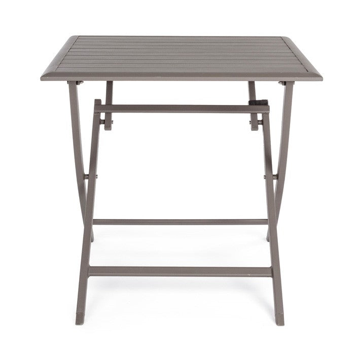 Conjunto Elin mesa 70x70 + 2 sillas, color choco