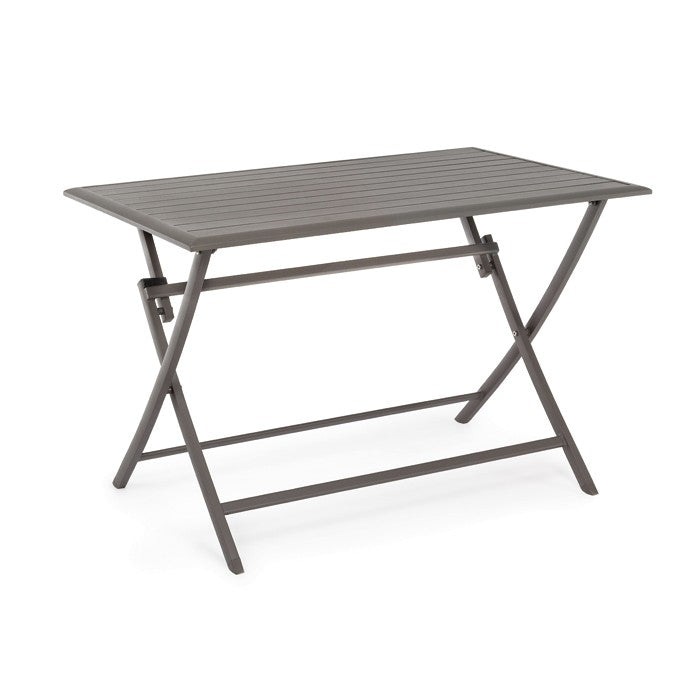 Conjunto Elin mesa 110x70 + 4 sillas, color chocolate