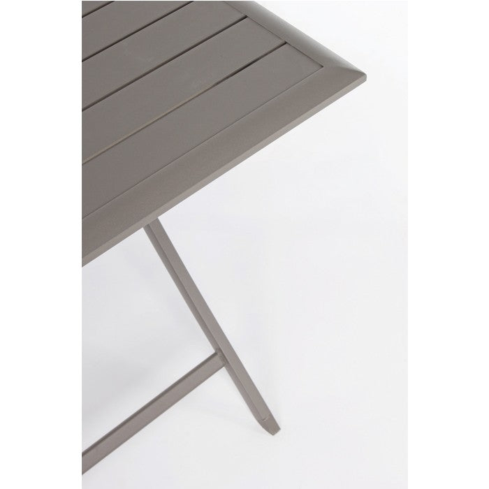 Conjunto Elin mesa 110x70 + 4 sillas, color chocolate