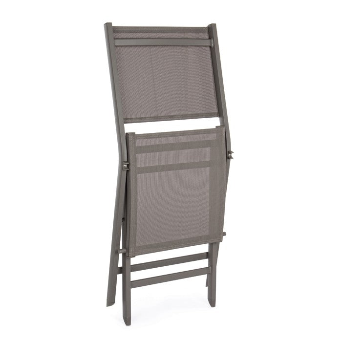 Conjunto Elin mesa 110x70 + 4 sillas, color chocolate