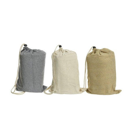 Hamaca con flecos, color gris, crema o tierra