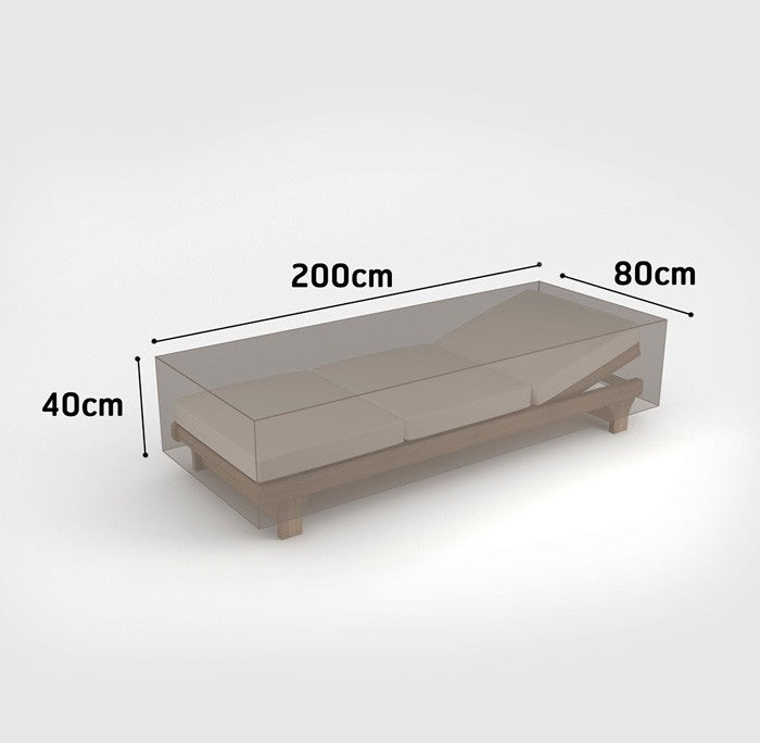 Funda tumbona 200 x 80 x h.40 cm Nortene