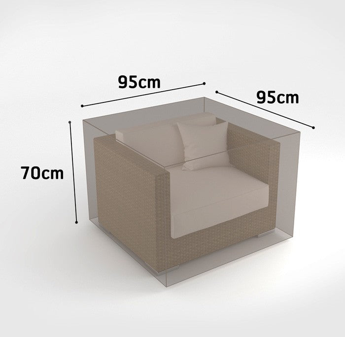 Funda sofá 1 plaza 95 x 95 x h.70 cm Nortene