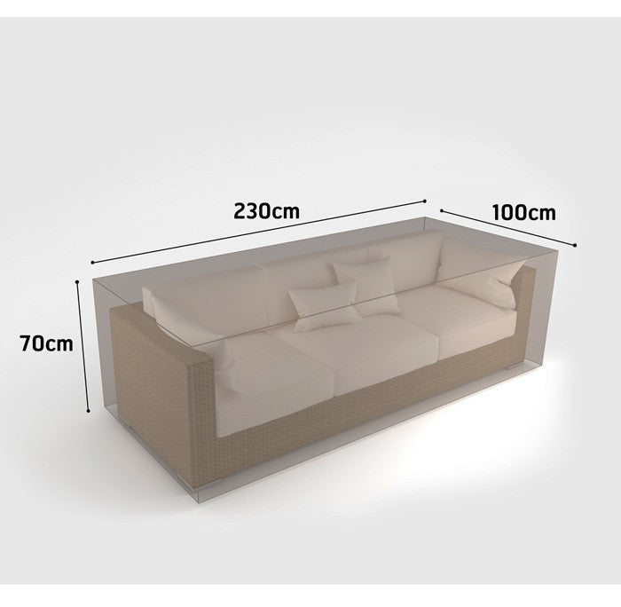 Funda sofá 3 plazas 230 x 100 x h.70 cm Nortene