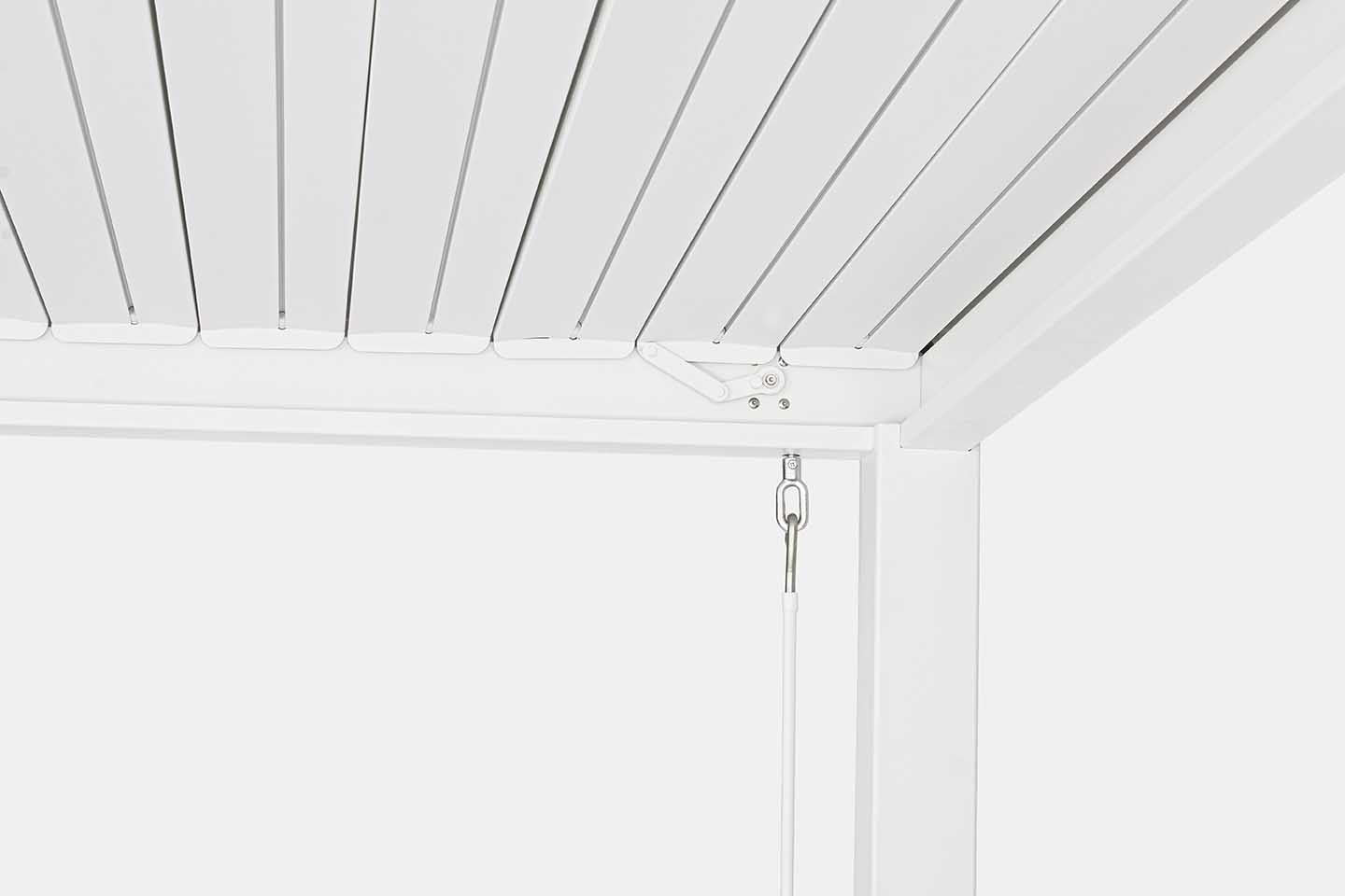 Pérgola Pacific 3x4, color blanco