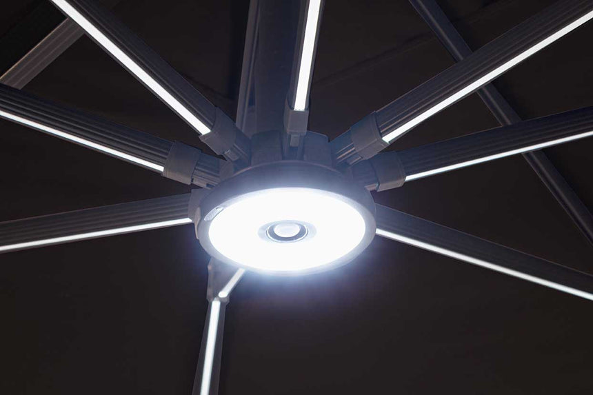 Lámpara LED sombrilla