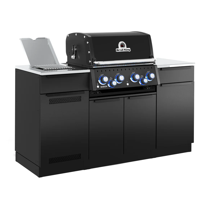 Grelhador a gás Broil King Baron 490 IR Shadow Built-In