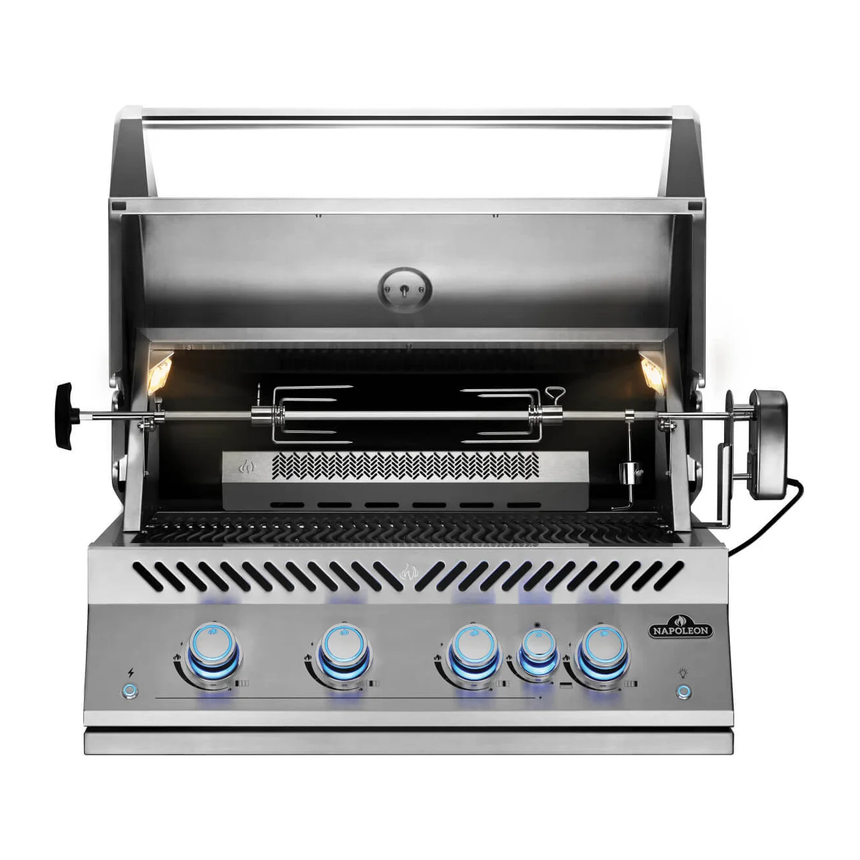 Barbacoa de gas Napoleon Serie 700 BIG32 Acero Inoxidable Built In