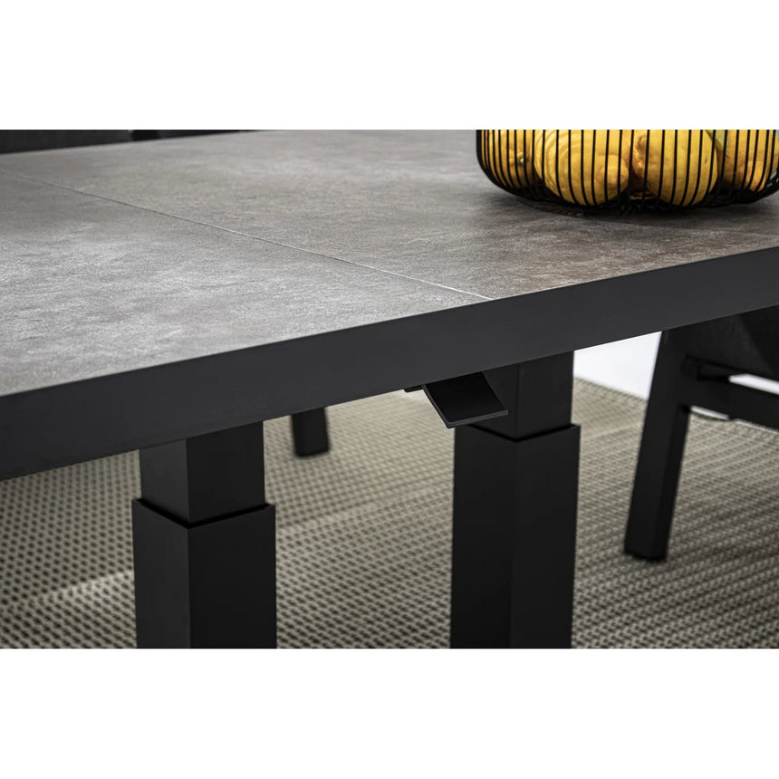 Mesa elevable Truman 140x85x49/72, antracita
